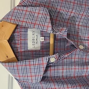 Ledbury Plaid Dress Shirt 15.5“